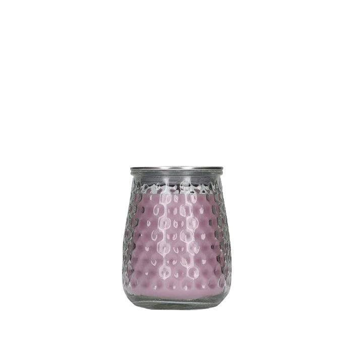 Greenleaf Lavender Hobnail Glass Signature Candle