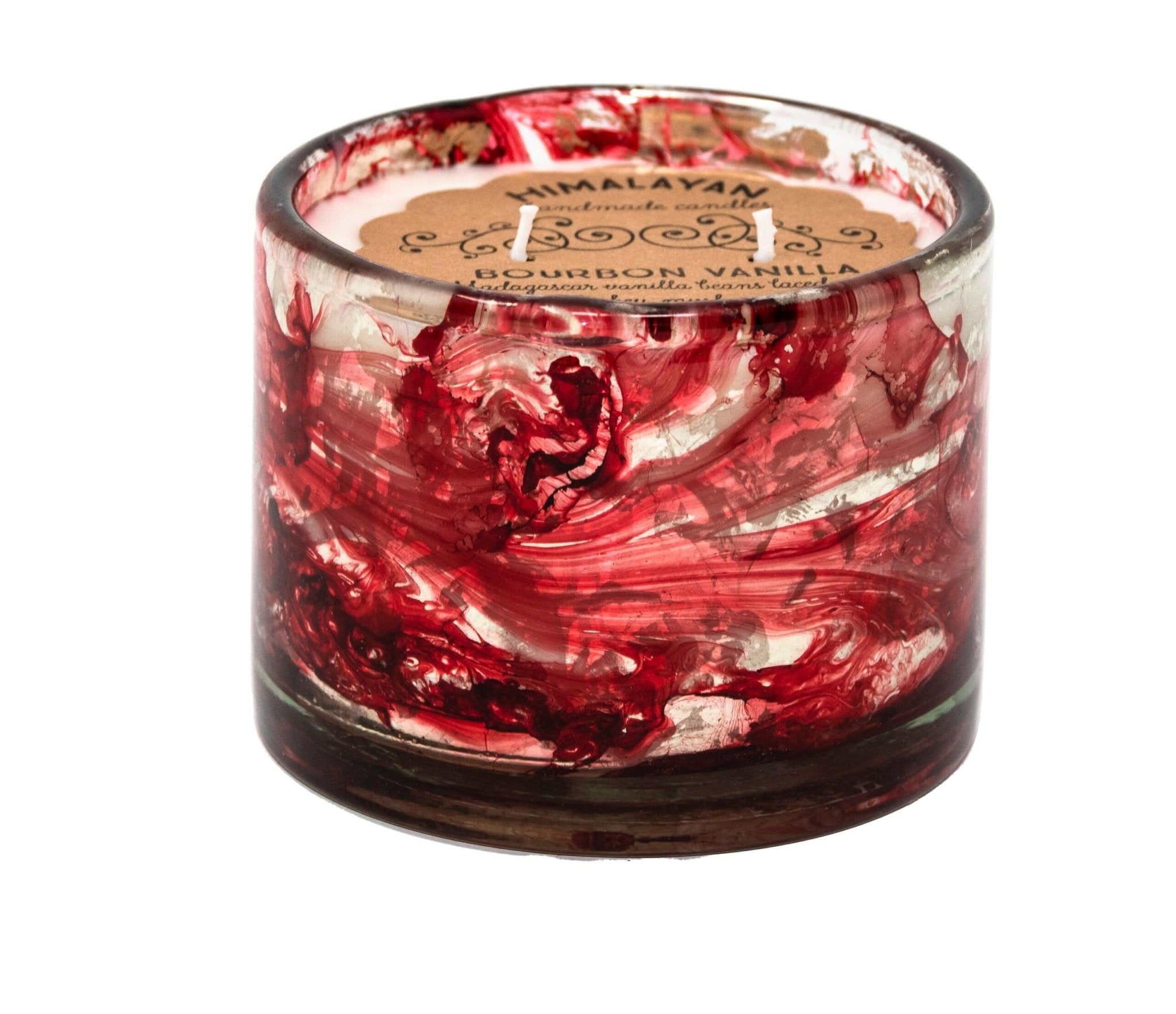 Himalayan Trading Post Wind Blown Glass Tumbler Candle