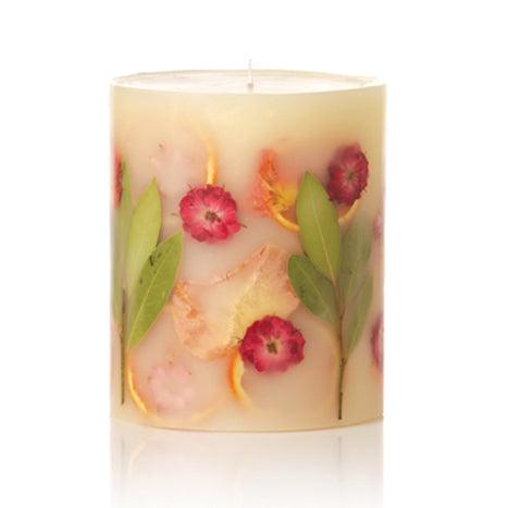 Rosy Rings Pressed Flower Candle - Thumbnail 3