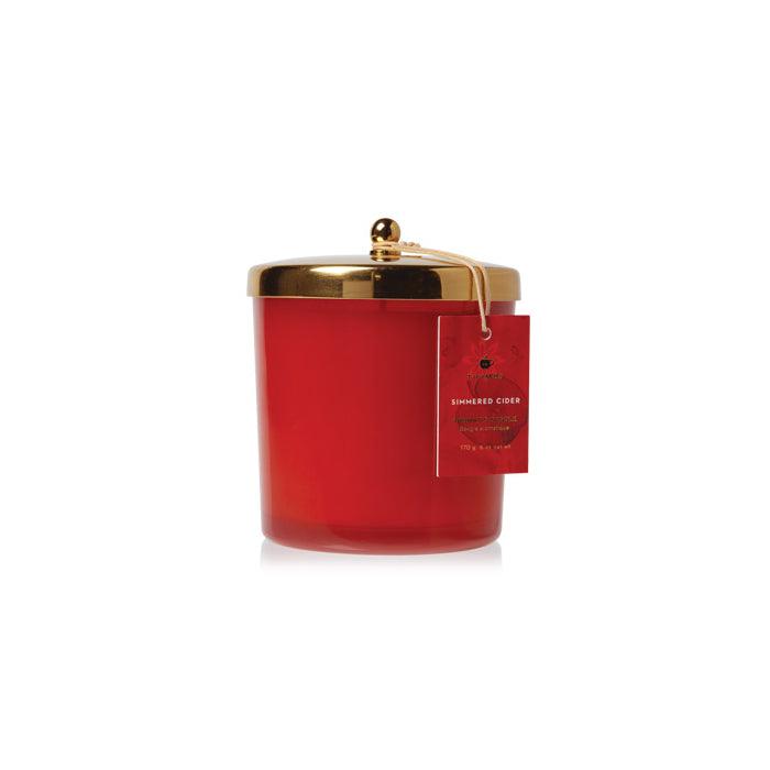 Simmered Cider Harvest Red Poured Candle - Thumbnail 2